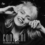 10-11-1977 Blondie Debbie Harry at studio in Amsterdam Photo: Govert de Roos/Connu